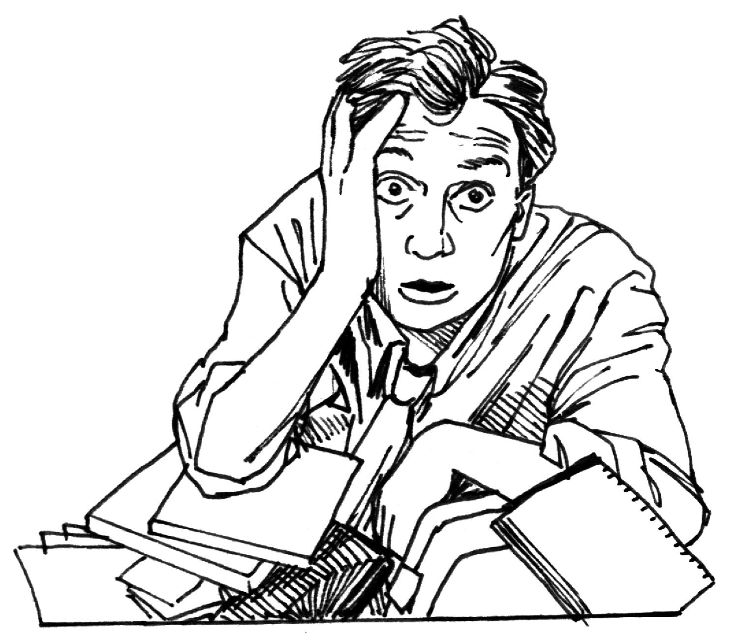Pics Of Stressed Out People - ClipArt Best