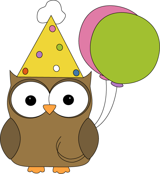 Party Owl Clip Art - Party Owl Image