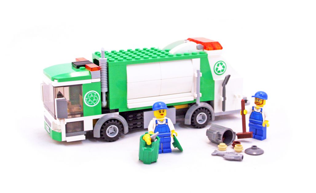 Garbage Truck - LEGO set #4432-1 (Building Sets > City)