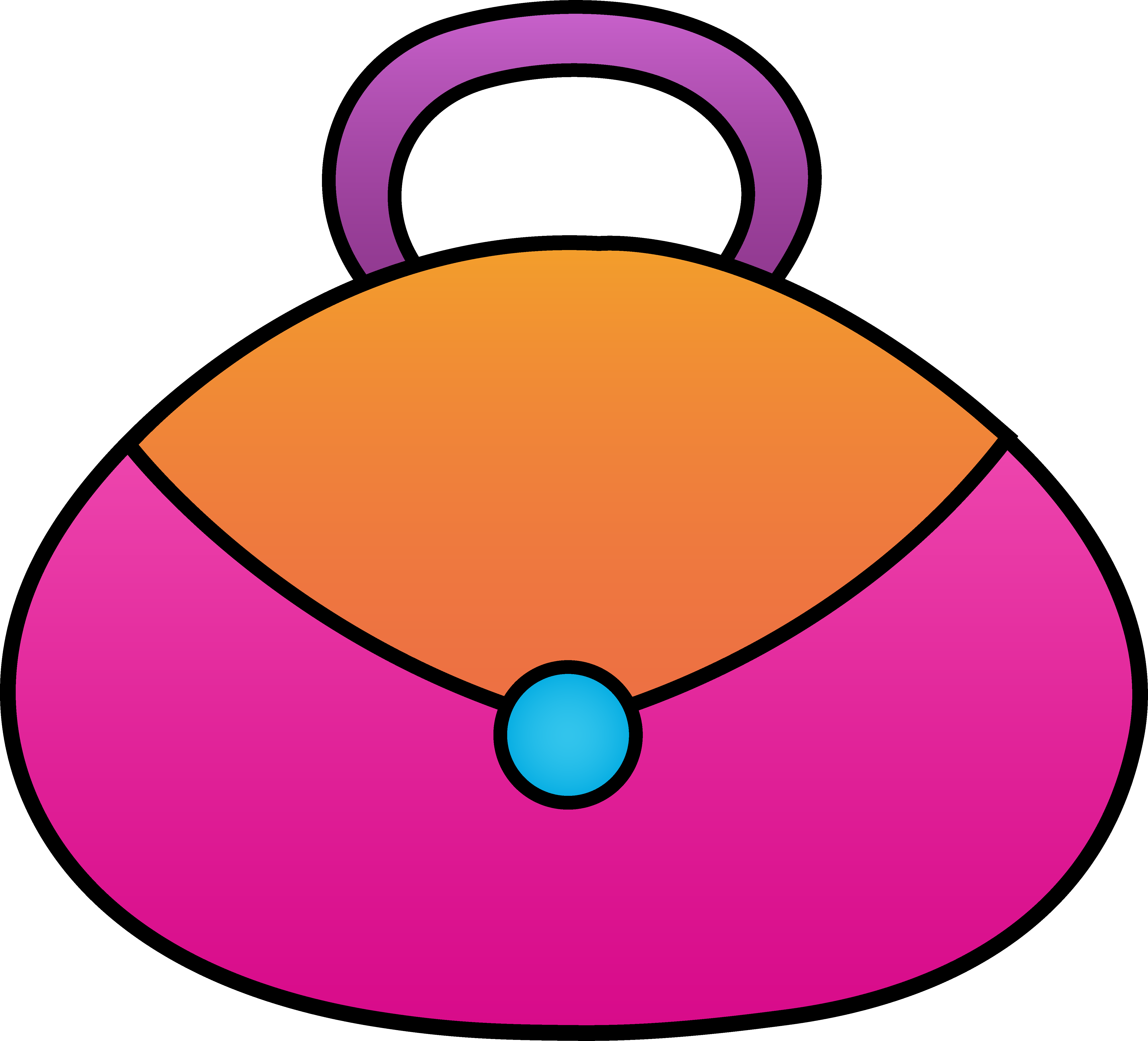 Little Pink Purse - Free Clip Art