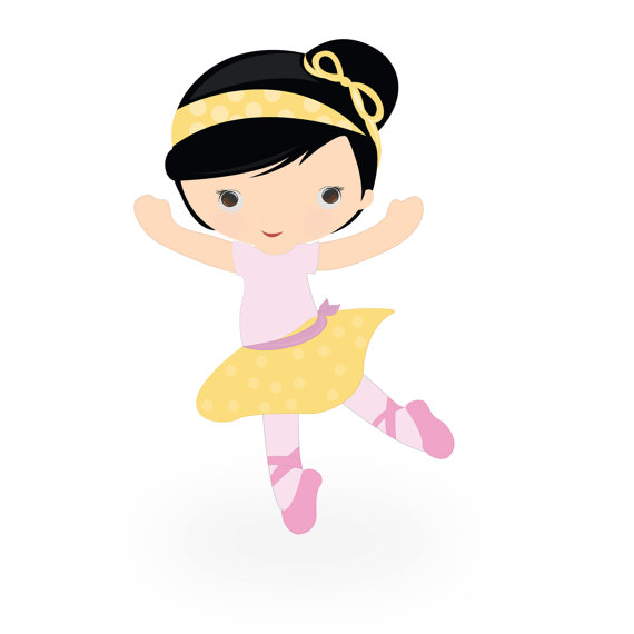 10 Ballerinas Digital Clipart / Jpg Png and SOURCE by DigitalNeeds