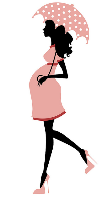 pregnant-woman-silhouette- ...