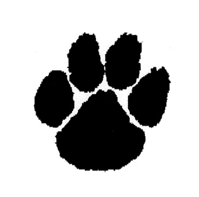 Tiger Paw Stencil - ClipArt Best