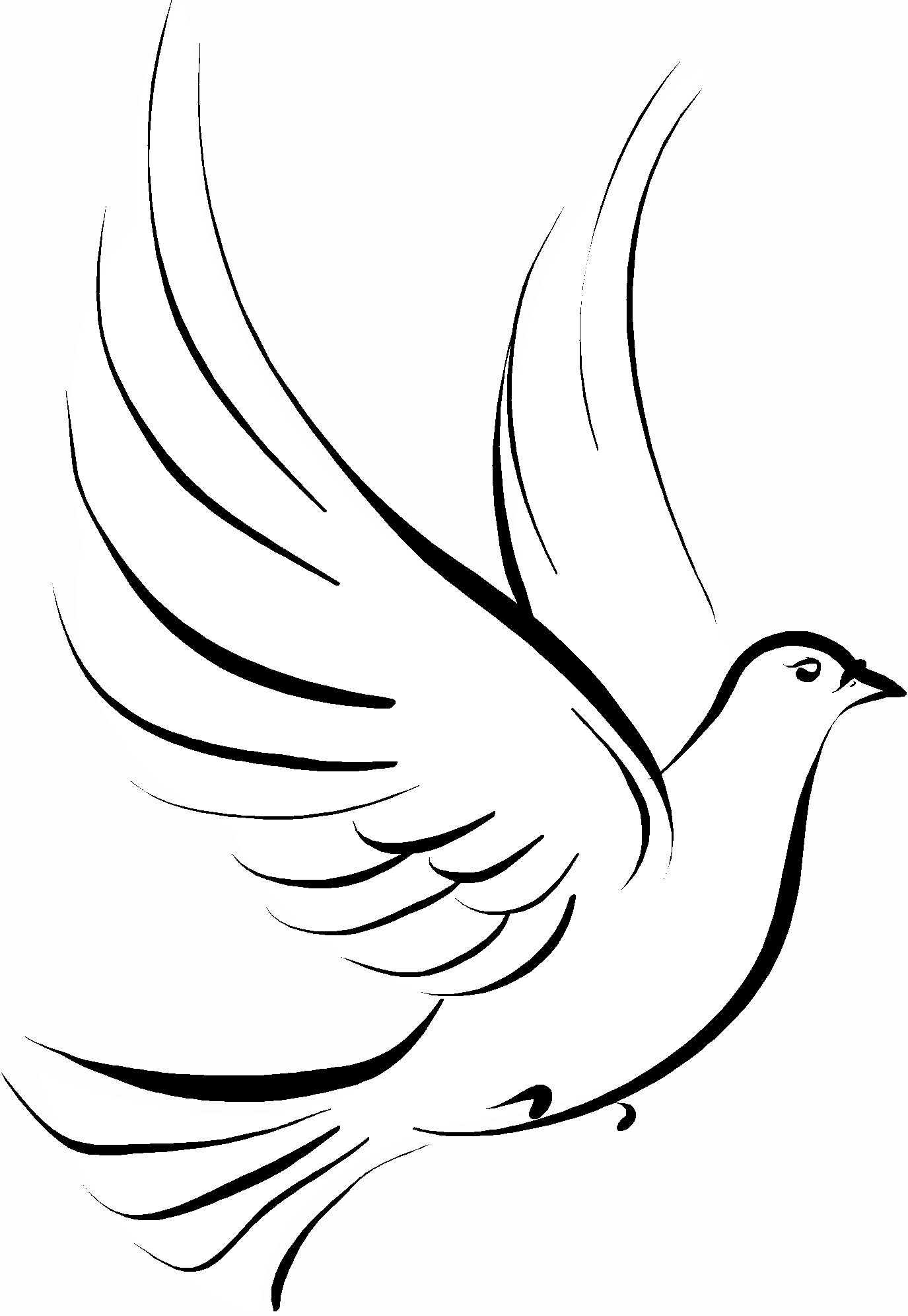 free christian clip art dove - photo #16