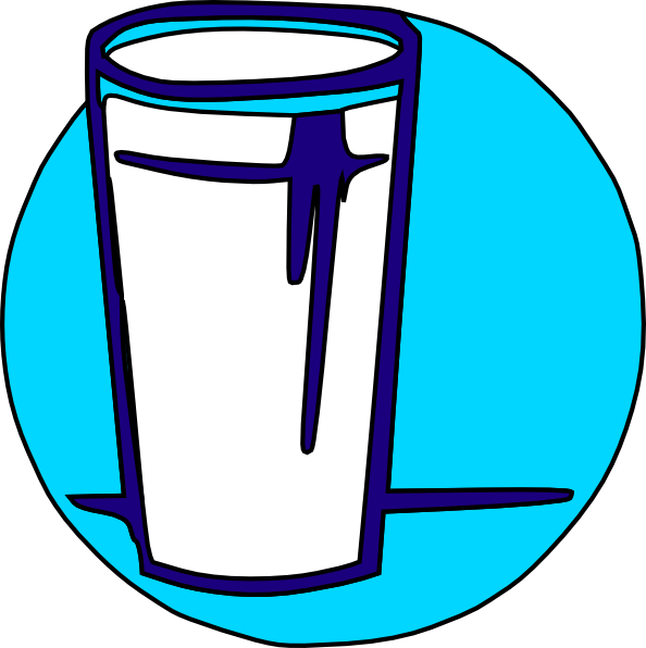 cup of milk clipart - photo #12