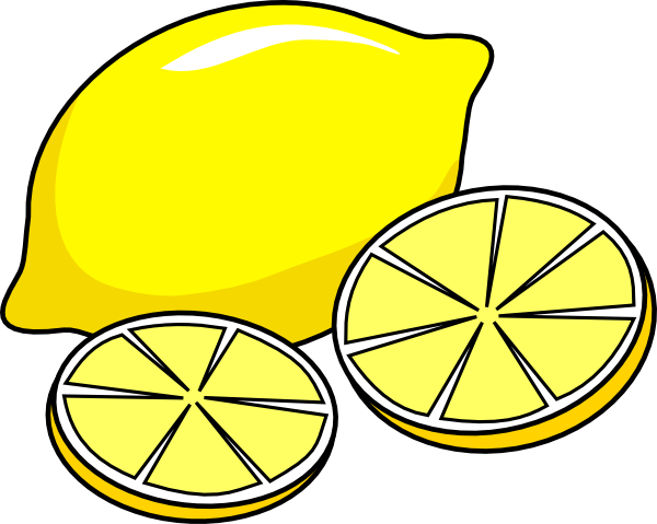 Lemon clip art - vector clip art online, royalty free & public domain