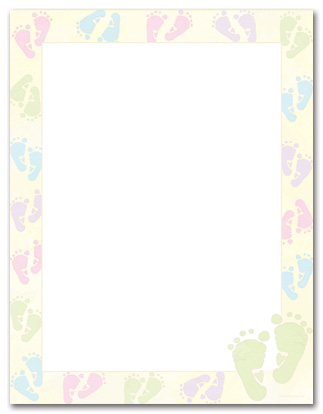 Baby Stationery, Baby Letterhead, Invitations, Baby Announcements