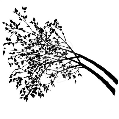 Tree silhouette - clipart #