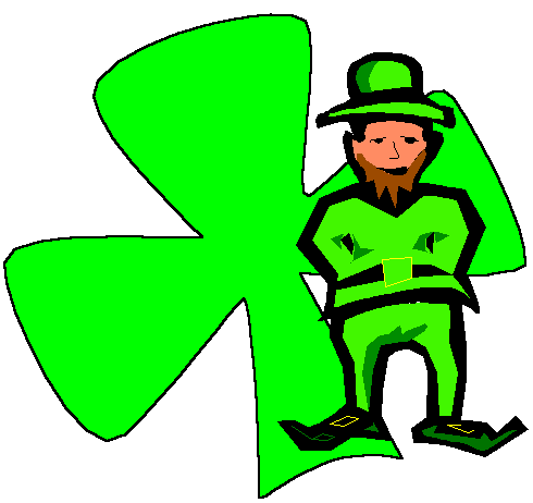 Leprechaun With Bagpipes Clip Art Download