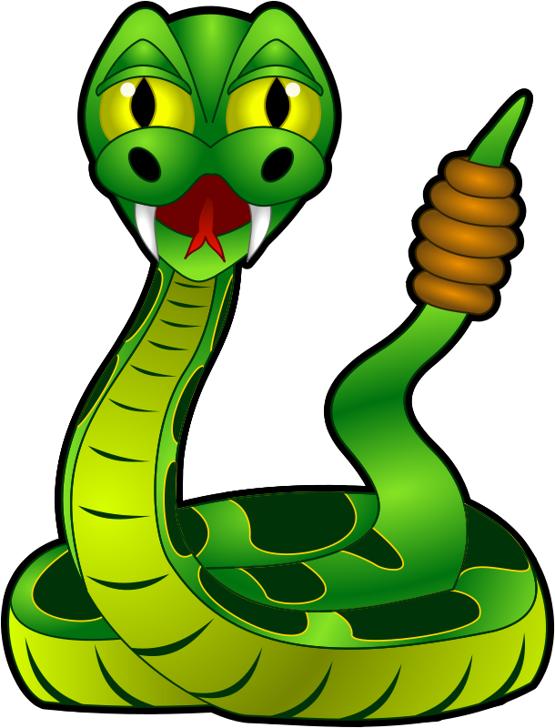 Cartoon Rattlesnake Clip Art Download