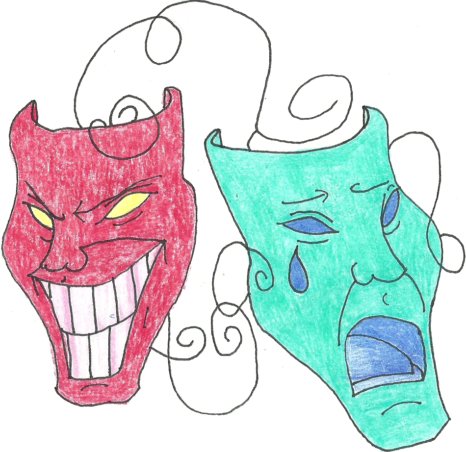 How to draw theatre masks - ClipArt Best - ClipArt Best