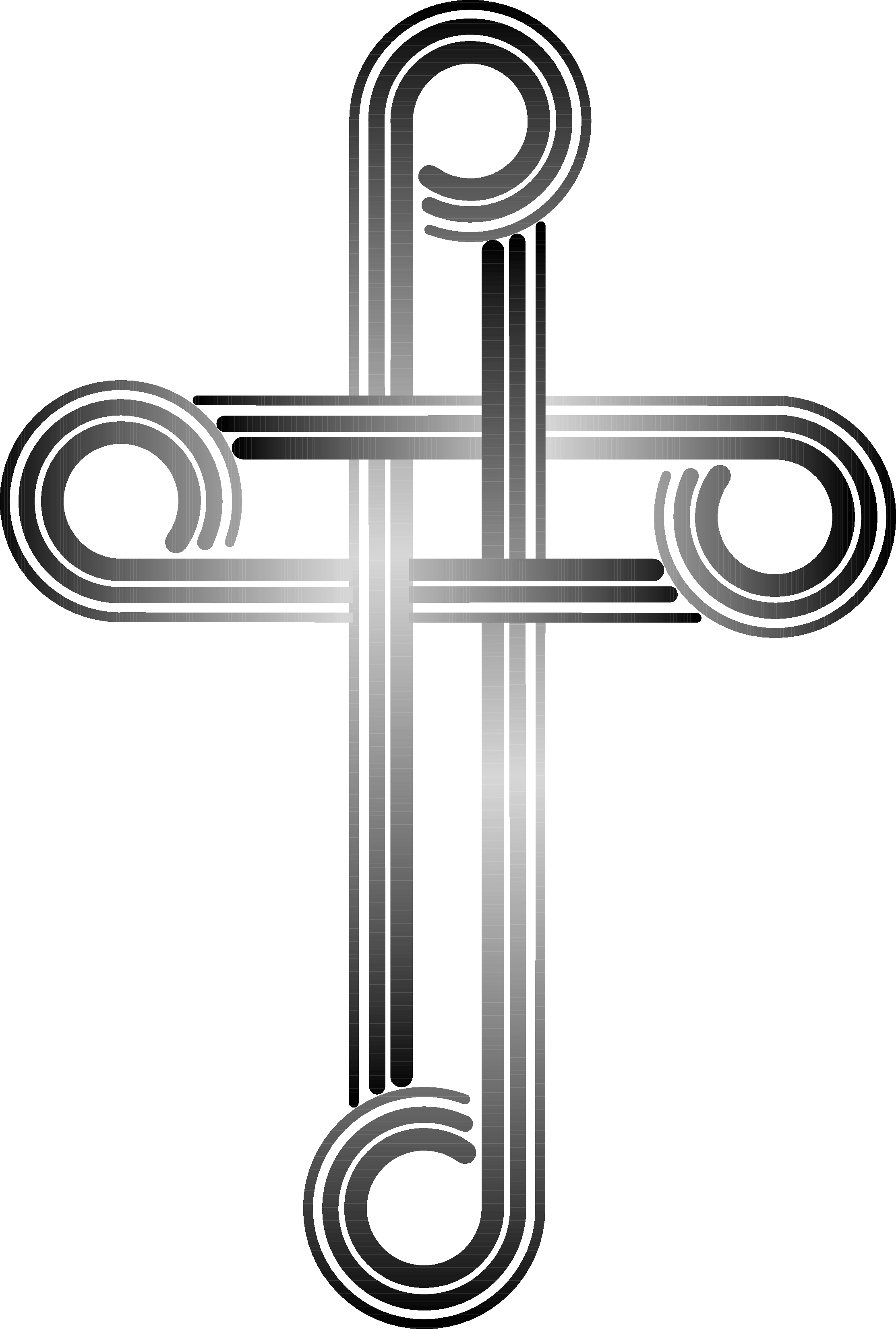 Images For > Black And White Cross And Dove Clip Art