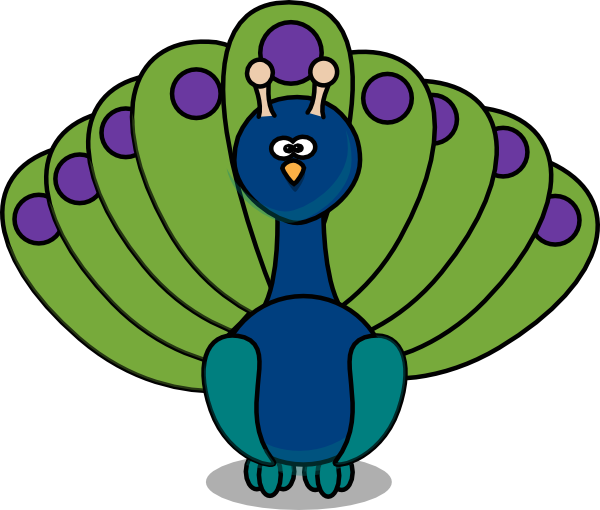 Peacock Clip Art - ClipArt Best