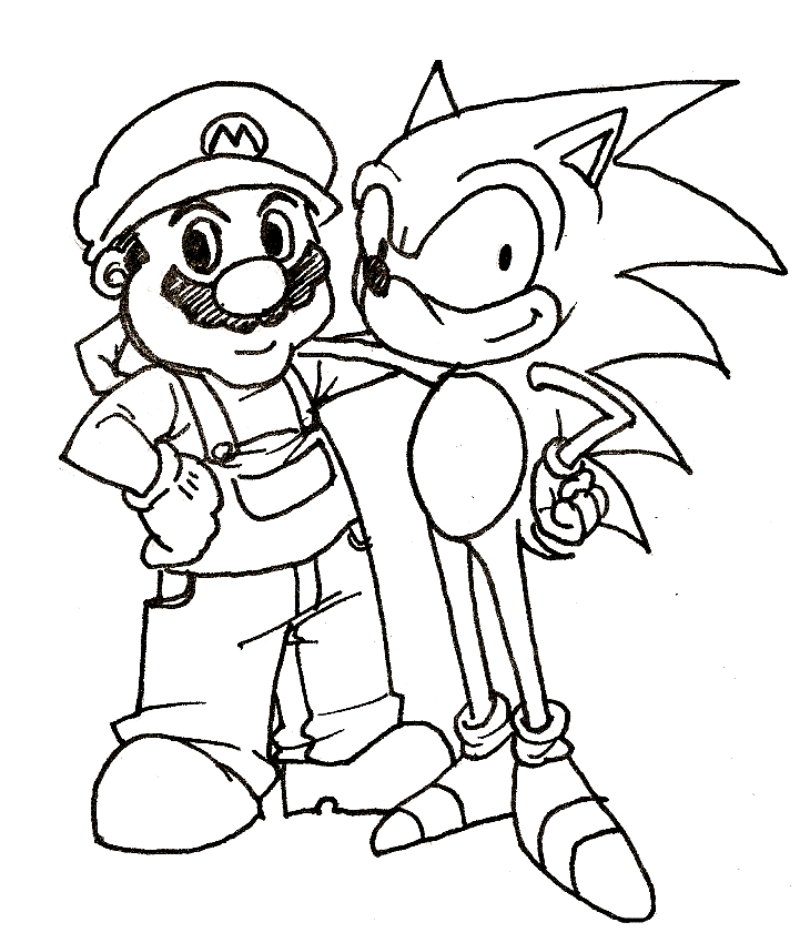 Sonic coloring pages | disney coloring pages for kids | color ...