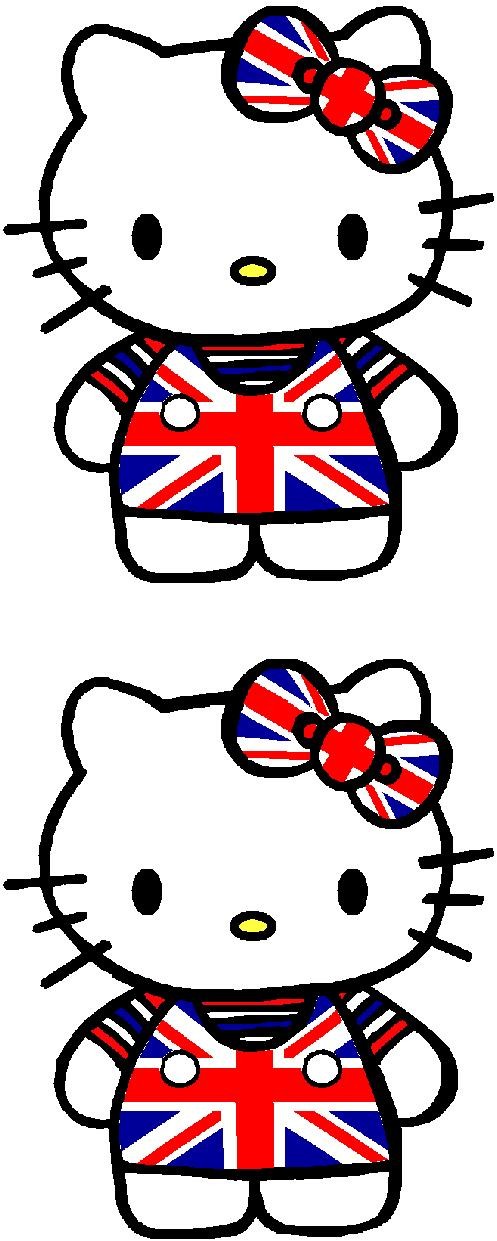 Hello Kitty Union Jack