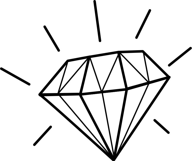 Diamant / diamond Free Vector / 4Vector