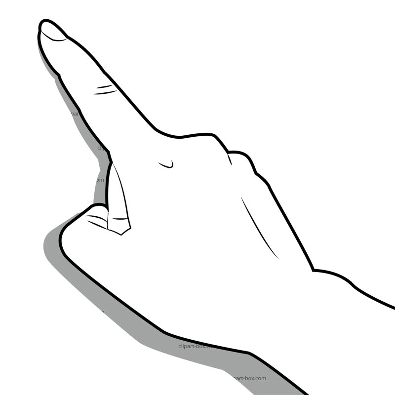 CLIPART POINTING FINGER | Royalty free vector design - ClipArt ...