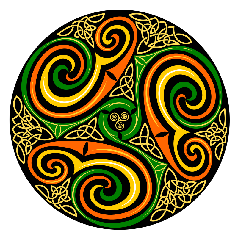 Clipart - Celtic Spiral