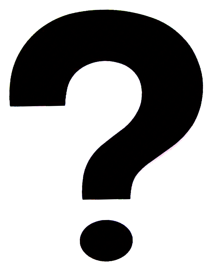 Question Mark Clip Art Black And White Png | Clipart Panda - Free ...