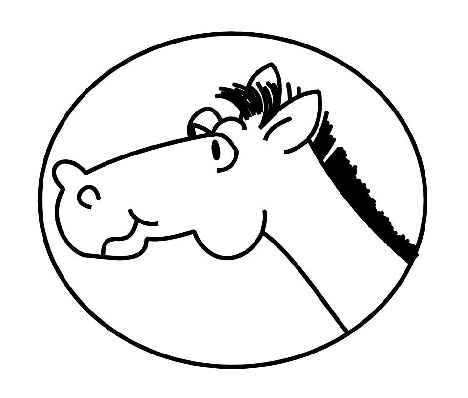 Free Stock Photos | Illustration of a cartoon horse head | # 3450 ...