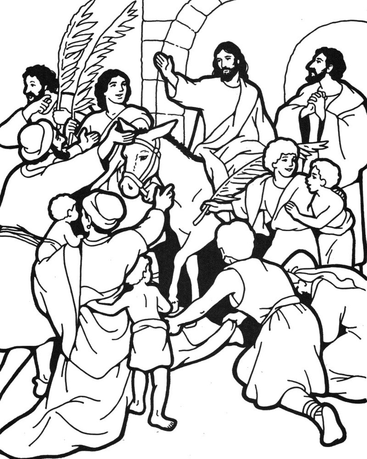 Bible: Jesus and His Triumphal Entry on Pinterest
