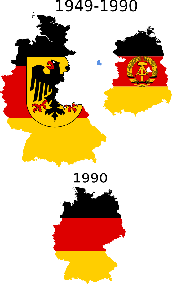 Flag Map Of Germany Separation Flagartist.Com Flag Svg Youtube ...