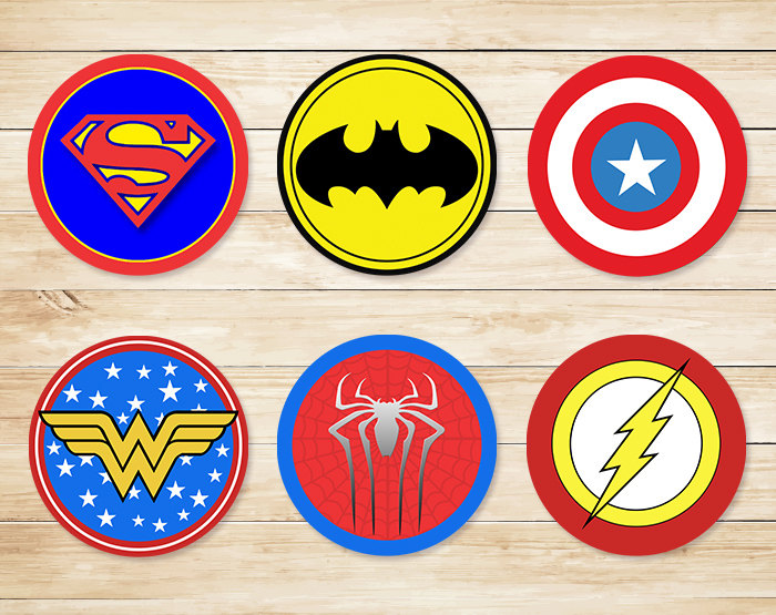 Popular items for superhero sticker on Etsy