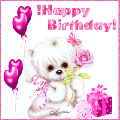 Happy Birthday! Cute puppy :: Happy Birthday :: MyNiceProfile.com
