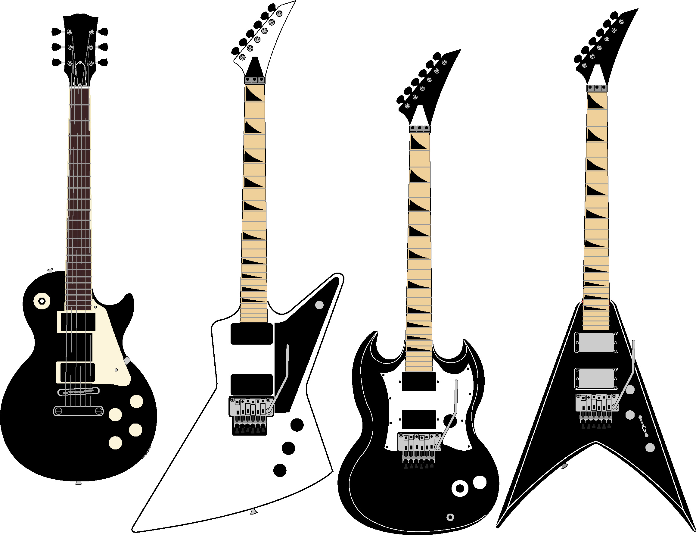 Vector Guitar Drawings by guitartist44 on DeviantArt