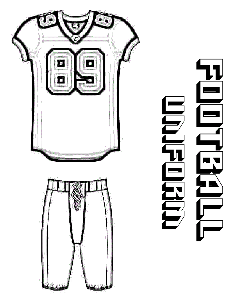 Free Printable Football Jersey Template Cliparts co