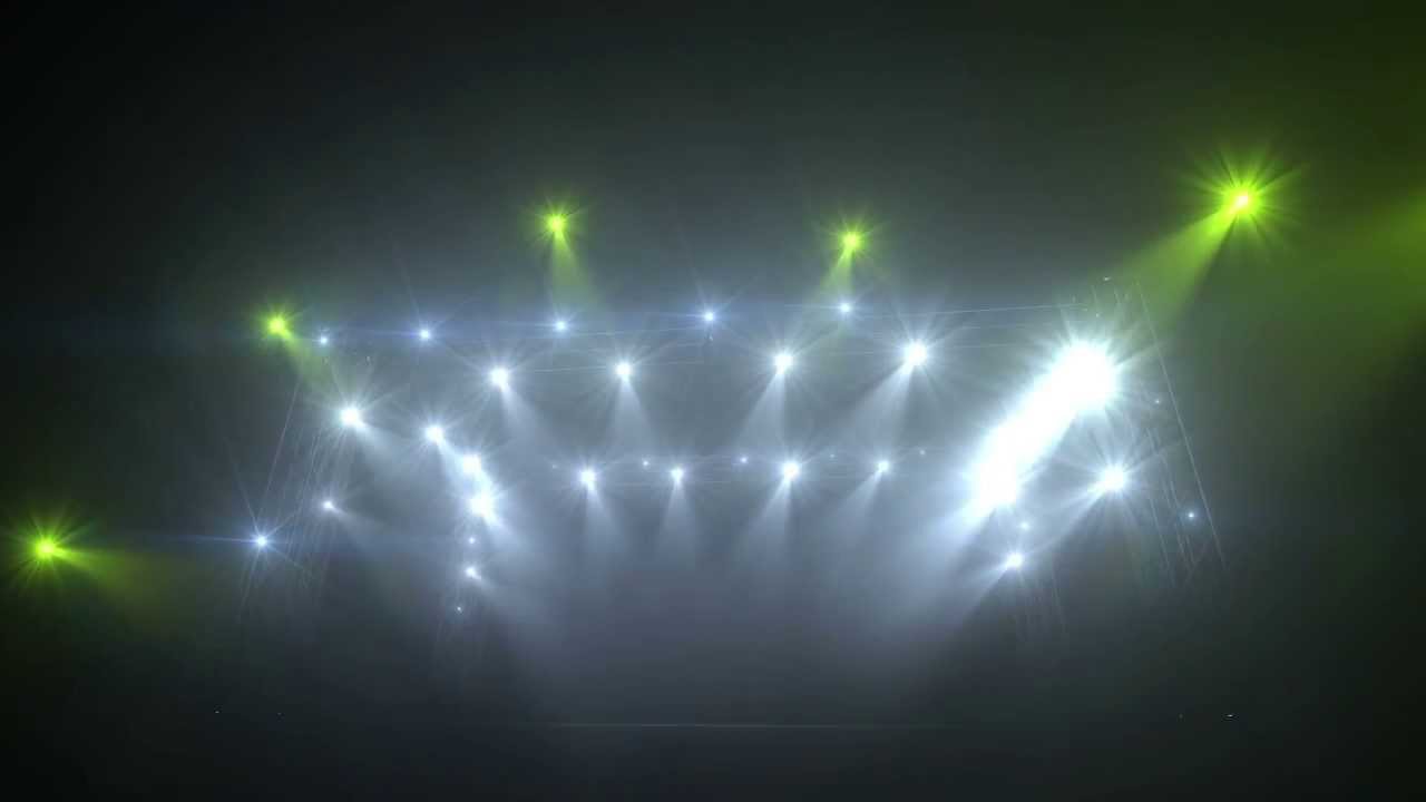 Stage lights beat - YouTube