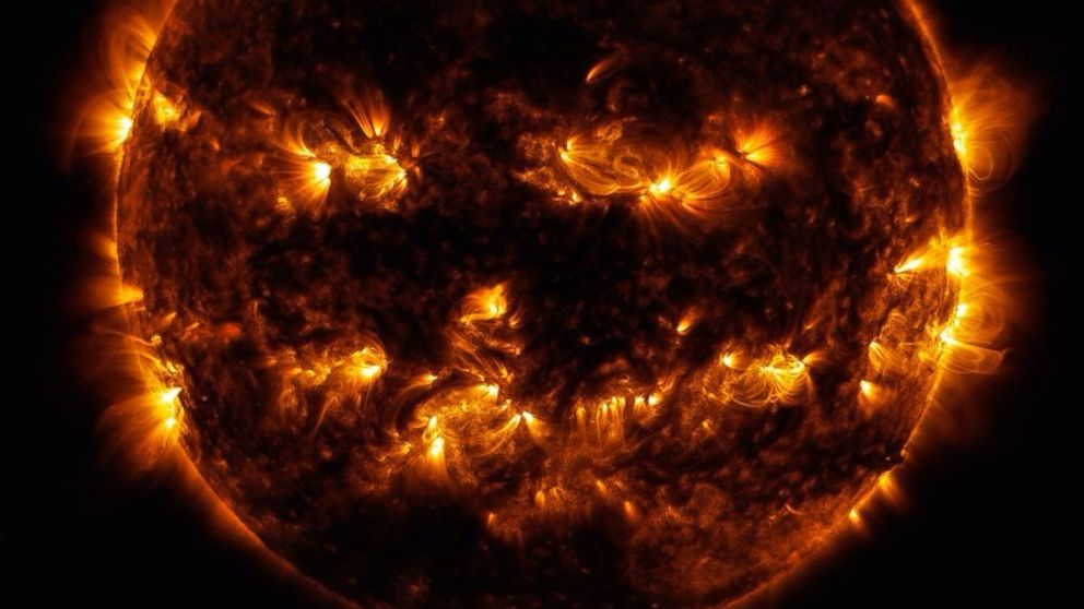 NASA Captures Spooky Image of the Sun Getting Into the Halloween ...