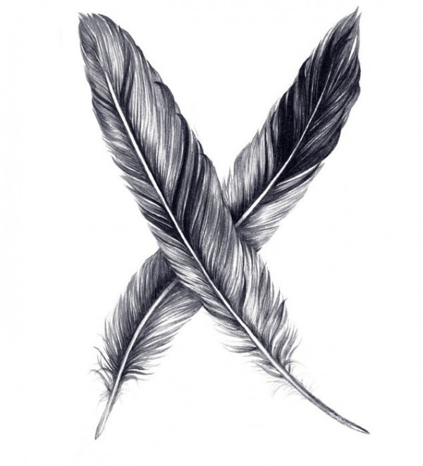 Feather Drawing | DrawingSomeone.com