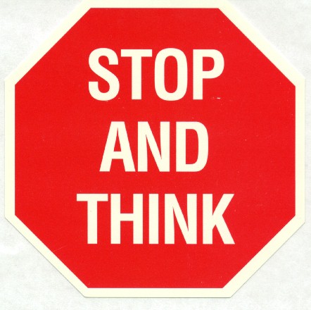 Stop and Think | ANCA Western Region