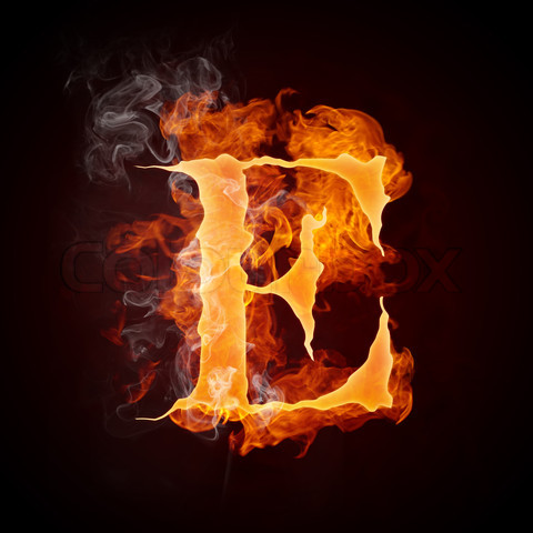 2281239-362840-fire-letters-e-isolated-on-black-background ...