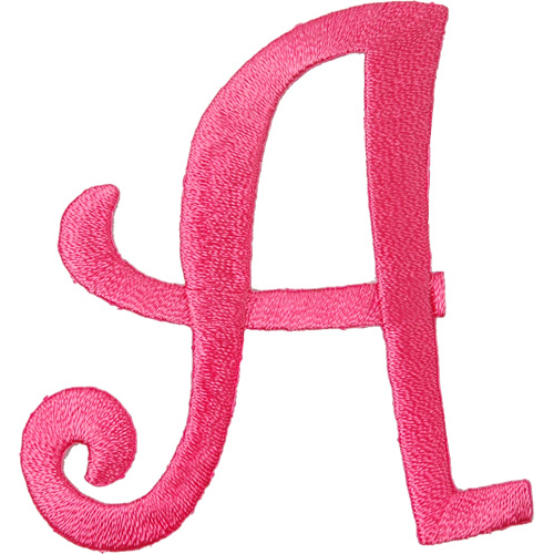 Pink Letter A | themostimportantthings
