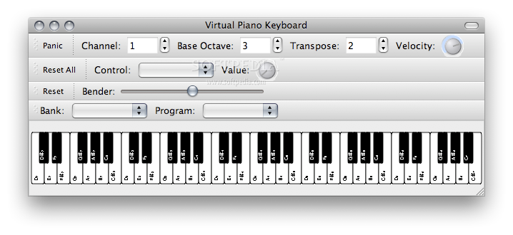 Download Virtual MIDI Piano Keyboard 0.6.1 (Mac) - Softpedia