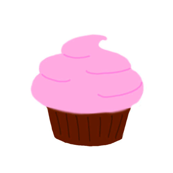 Pink Cupcake Animation by ezhou on DeviantArt