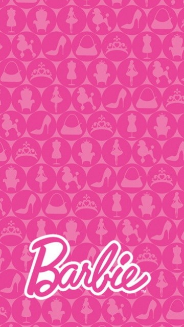 Pink Barbie Logo - Free Wallpaper Download - MobCup