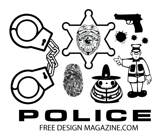 Police Badge Vector - Cliparts.co