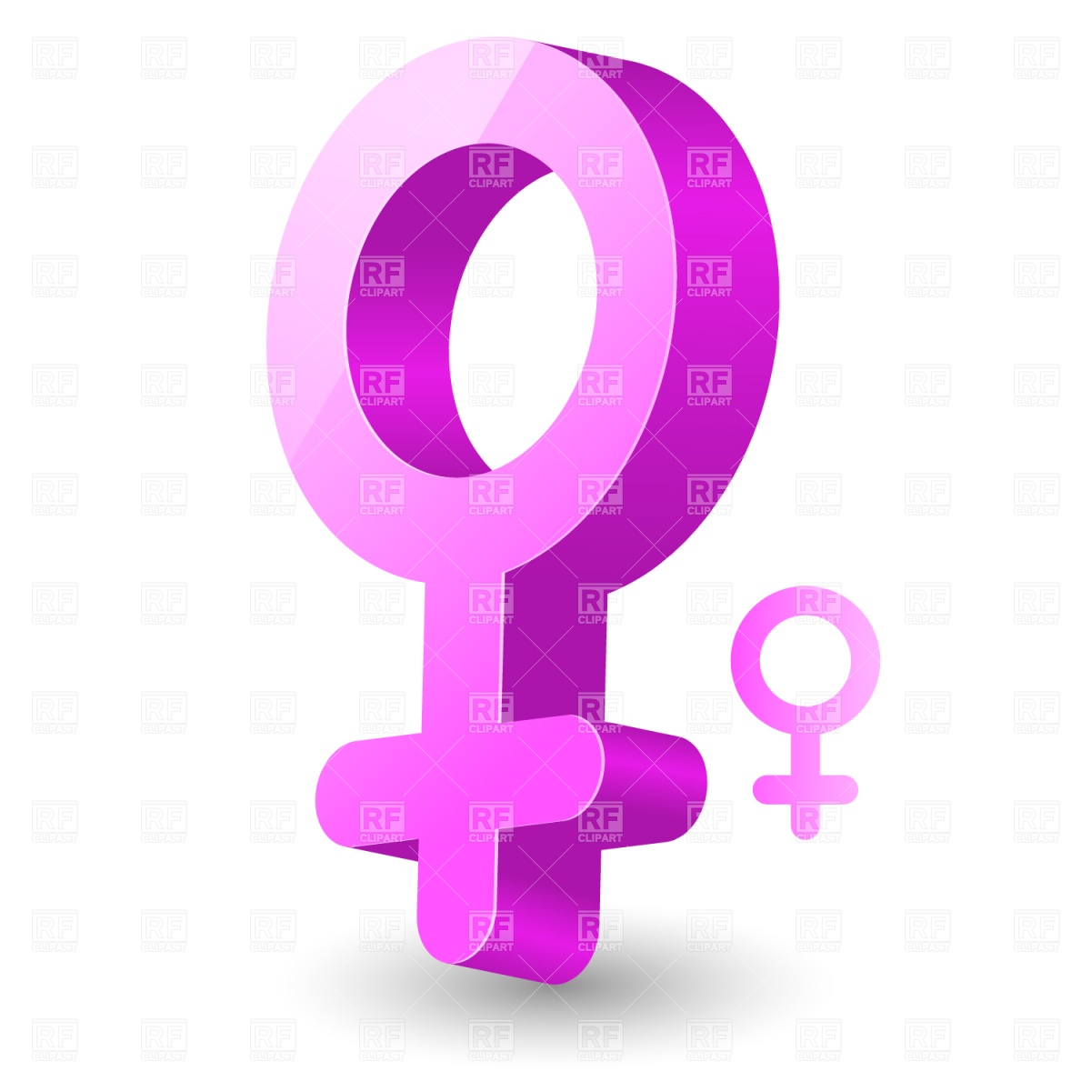 Gender Signs Clipart