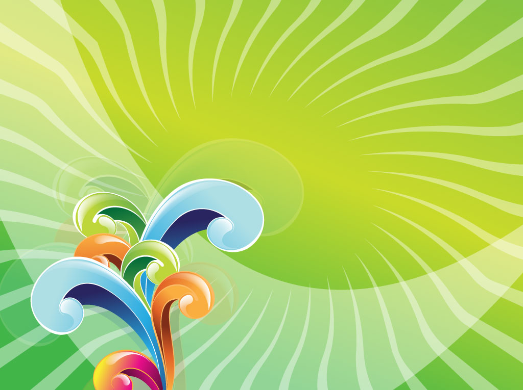 Colorful Swirls Design