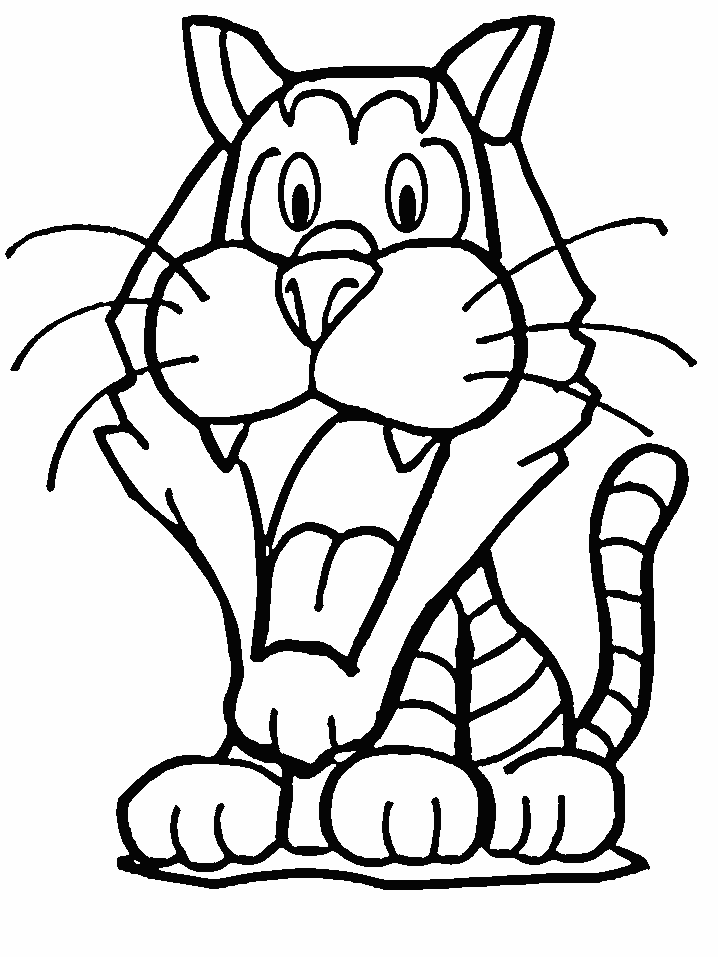 Tiger Coloring Pages