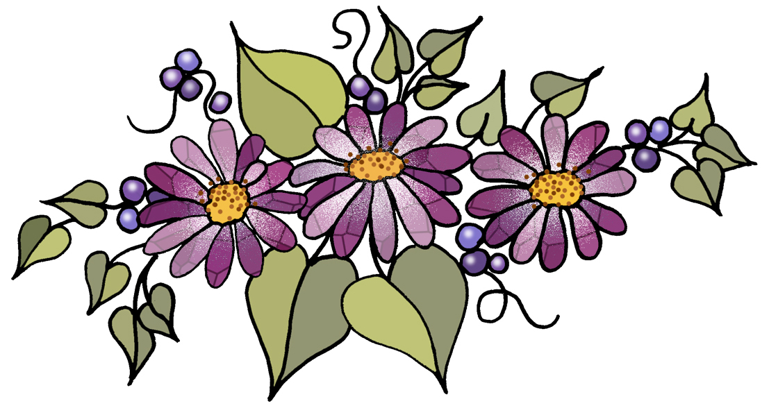 ArtbyJean - Paper Crafts: FLOWER PRINTS - CRAFTY CLIP ART: Set A ...