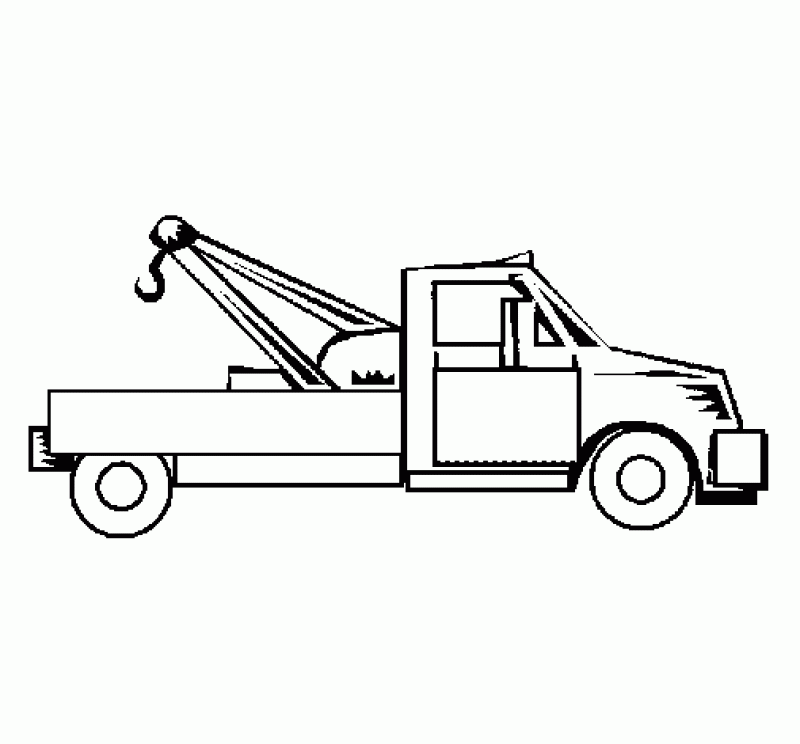 flatbed-tow-truck-coloring-page