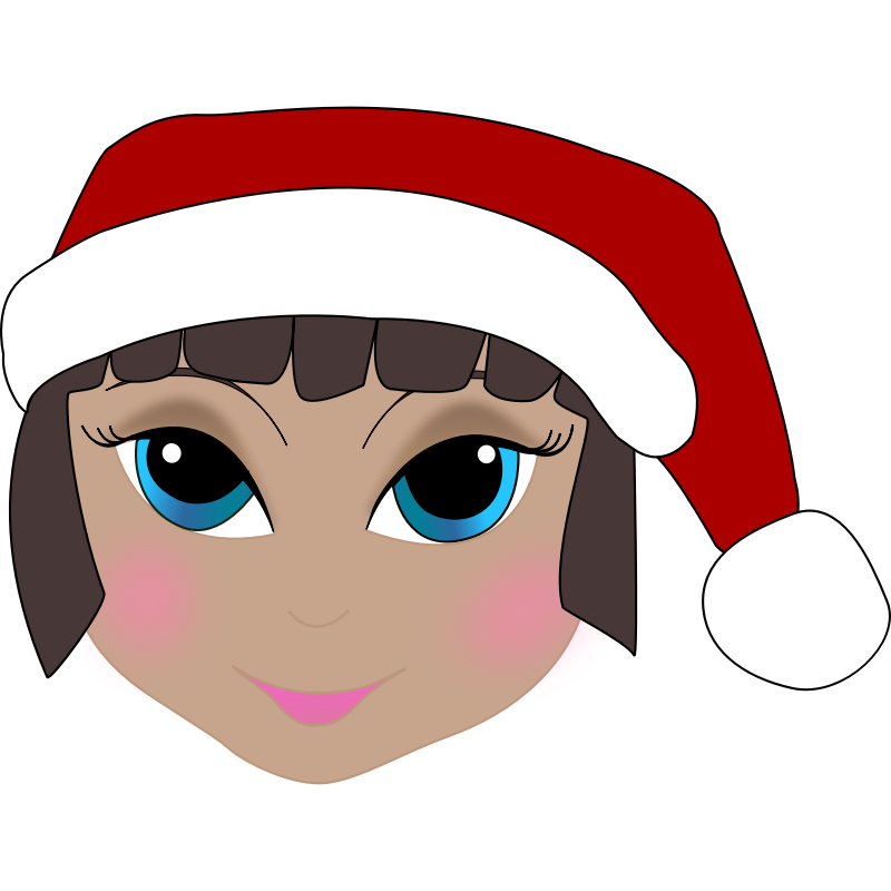 Clipart - Christmas Elf Anime