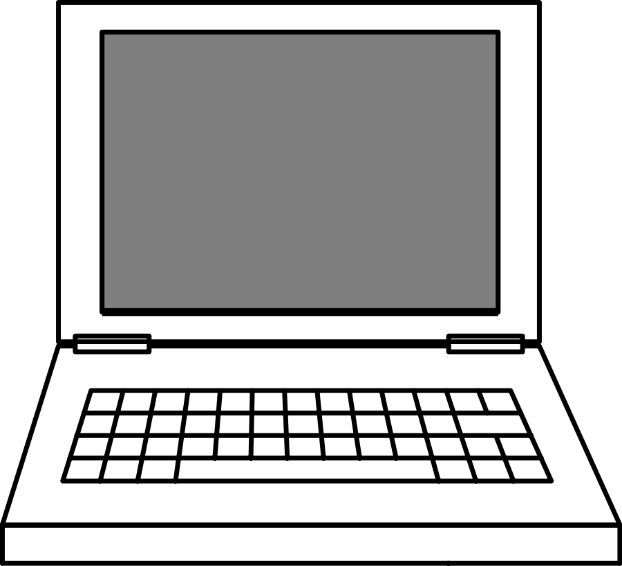 Laptop Clip Art Image