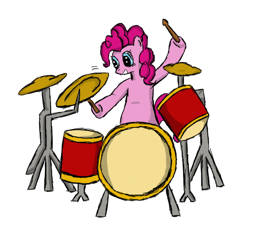 Pinkie Pie drums by Eljordo911 on deviantART