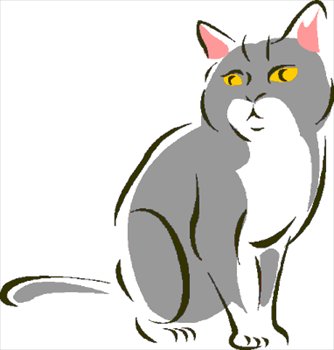 Free cat-1-sitting Clipart - Free Clipart Graphics, Images and ...