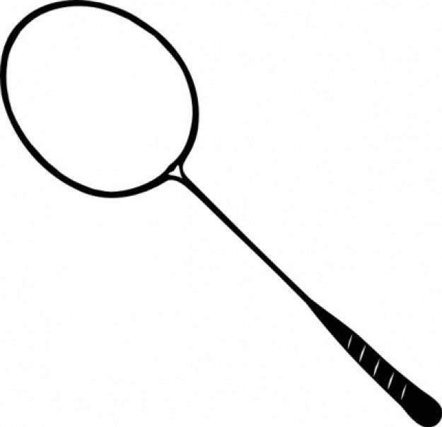 Badminton Racket Clip Art - Free Objects Vector Download Badminton ...